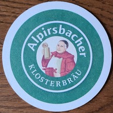 Neuer Bierdeckel von der Brauerei Alpirsbacher Klosterbräu