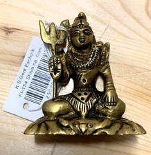 2 x SHIVA Messing 6 cm 90 g