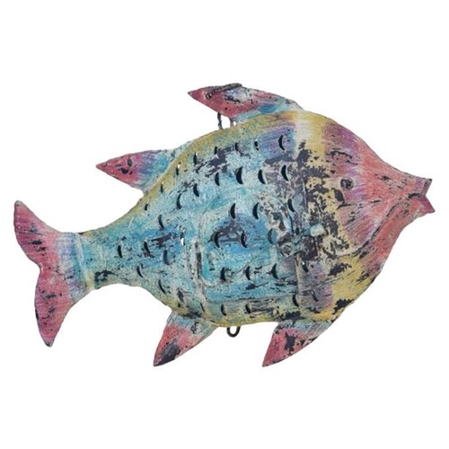 Metallfigur fisch als - fisch,