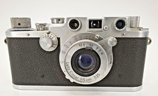 Leitz Leica IIIC D.R.P. Body Nr. 423437  Elmar Objektiv 5cm 1:3,5 Wetzlar Kamera