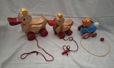 ♥ Altes Holzspielzeug ♥ Nachziehente Nachziehhase ♥ HABA ♥ Walter ♥