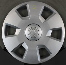 1x Skoda Radkappe Radzierblende 16 Zoll Octavia 5E0601147 LN2