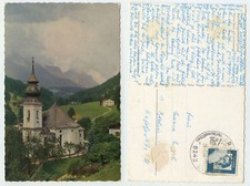 50054 - Maria Gern mit Untersberg - Ansichtskarte, gelaufen 28.7.1964