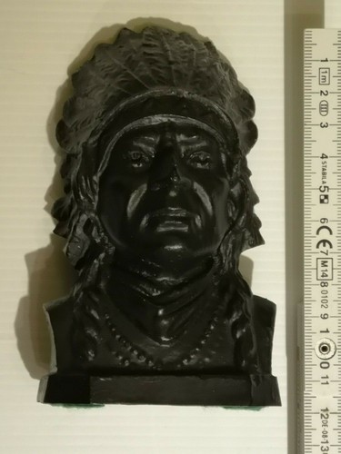Indianer häuptling büste - indianer,