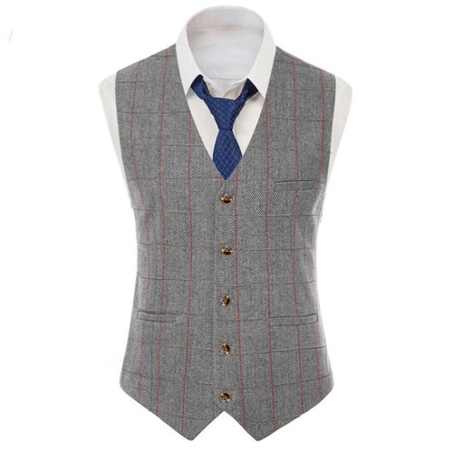 Herren anzug tweed weste - tweed,