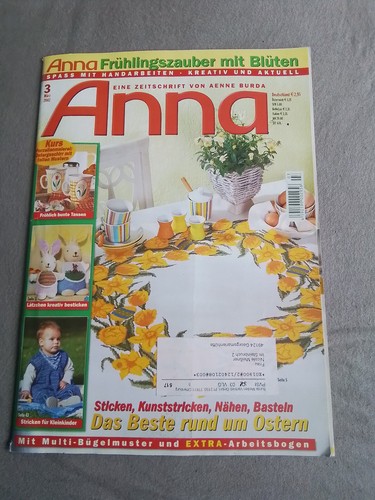 Handarbeiten zeitschrift anna - zeitschrift,