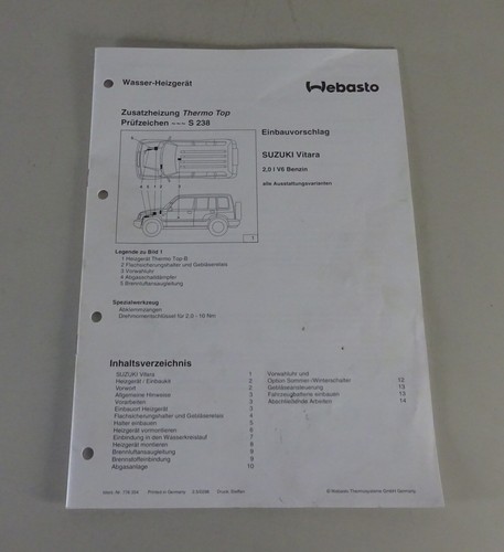 Einbauanleitung webasto - einbauanleitung,