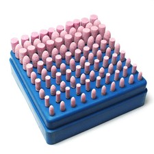 100 Stück Schleifstein-Set Schleifstifte Polieraufsätze für Dremel Bohrmaschine