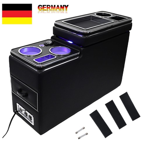 Led mittelkonsole staufach - led,
