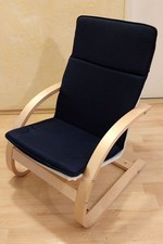 Ikea Poäng Kinder Sessel Wippstuhl Top wie neu