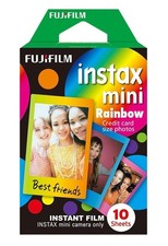 Fujifilm Fuji Instax Film Mini Rainbow 10 Blatt, glänzend (16276405)