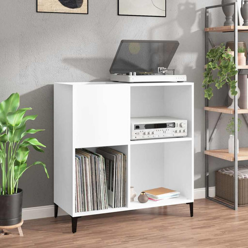 Schallplattenschrank weiß