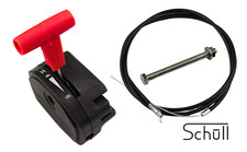 Universal Gaszug Gashebel für Rasenmäher Motorhacke Motorgeräte ca. 150cm