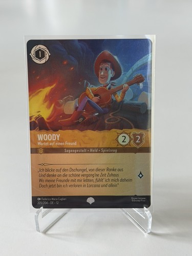 Disney lorcana woody epic - disney, woody,