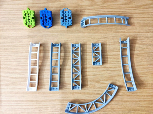 Lego achterbahn schienen - lego,