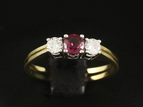 Zarter rubin brillant ring - zarter,