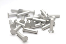 25x MIL spec Senkkopf-Vollniet MS20426DD6-13 aus Alu 2024, 3/16" x 9/16", Rivet