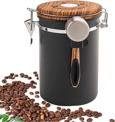Kaffeedose luftdicht edelstahl - kaffeedose,