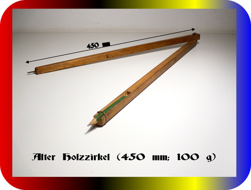 Alter holzzirkel zeichenzirkel - alter,