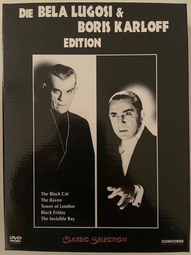 Dvd box die bela lugosi - dvd-box, &