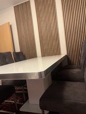 Esstisch Set 6-teilig - Esszimmer, Essgruppe, Küche, Stühle, Bank, Modern