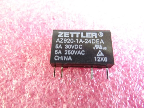Relais zettler az920 24dea - zettler, az920-1a-24dea