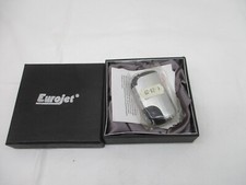 Gasfeuerzeug - Eurojet Lighters Silber / Schwarz OVP