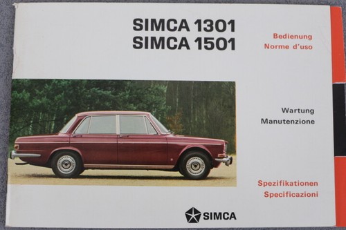 Simca 1301 1501 - 1301, /