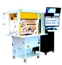 Lasermarkierer IPG FaserLaser 20W f. Metalle SCANLAB Scanner Z u. X Achse