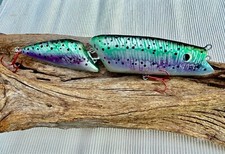 Handgefertigter Wobbler 2 tlg. ohne Schaufel - Original Peter Biedron - 21cm !!!