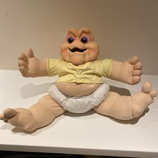 Hasbro Disney Dinosaurier sprechendes Baby Sinclair Plüschtier 1991 groß Vintage selten