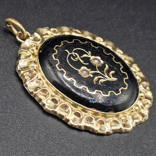 Biedermeier anhänger - biedermeier,