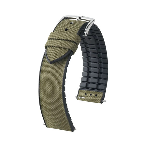 Uhrenarmband grün gummi - grün,,