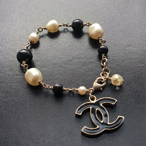 Chanel logo armband emaille - cc,