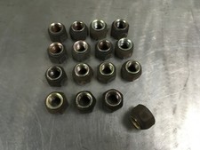 Daihatsu Cuore L7 L701 (99-03) : Radmuttern Satz 16 Stück offene Ausführung