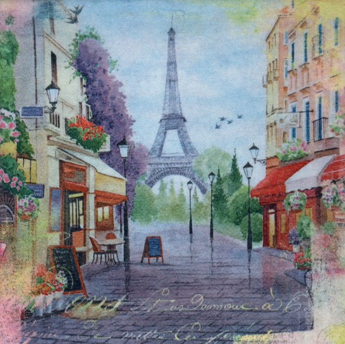 Dekobild paris eiffelturm - dekobild,