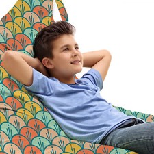 Orange und Türkis Spielzeugtasche Sitzsack Waage