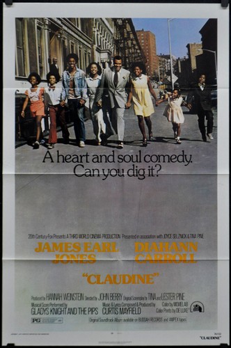 Claudine 1974 original 27x41 - claudine,