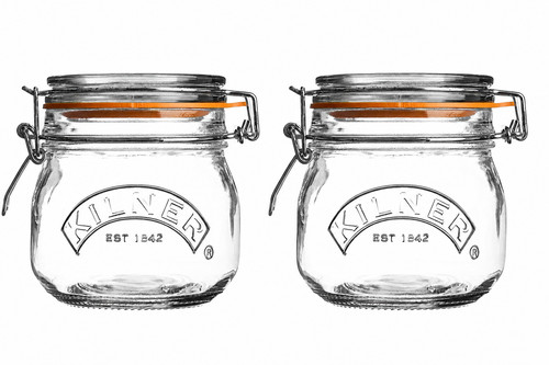 Kilner rund glas - glas, klein