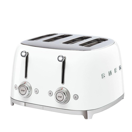Smeg toaster tsf03wheu 4 - toaster, (4