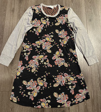 Damen Nachthemd RINGELLA BLOOMY, Lange Arme, Gr. M Gr. 40, Paisley