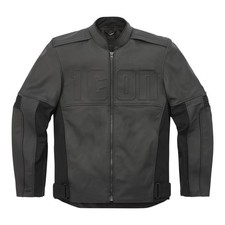 ICON Motorhead 3 Leder Textil Motorradjacke Straße