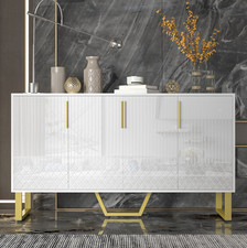 Weiß Hochglanz Sideboard
