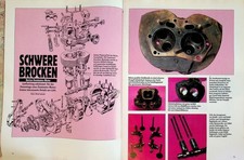 Motorrad Classic 1239) Norton Dominator Motor seziert - ein interessanter Berich