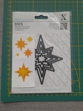 X-cut Stanzschablonen Set Stern 4-tlg Basteln Scrapbooking