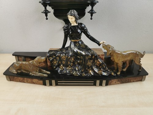 Große art deco figur - art,