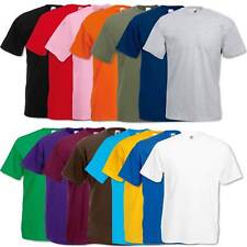 5er/10er Fruit of the Loom T-Shirt Herren Shirts Valueweight Sets Tshirt S - XXL