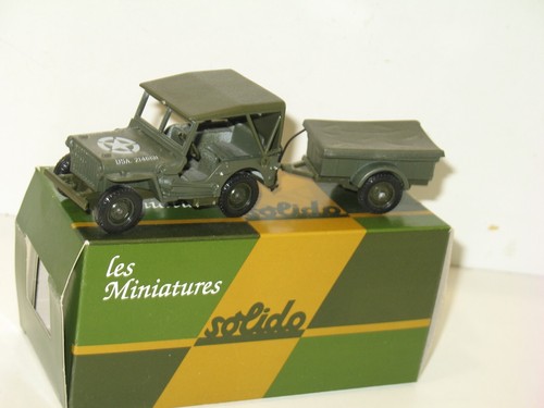 Solido jeep willys militär - willys,