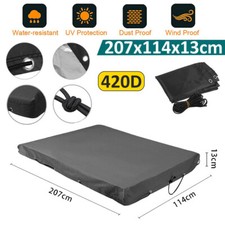 Flachplane für Stema Anhänger Plane Abdeckplane F 750 DBL 750 850 207x114x13CM