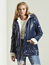 Damen Borg Trim Mantel Mac